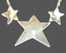 Triple Star Necklace