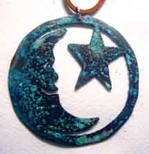 Moon & Star Ornament